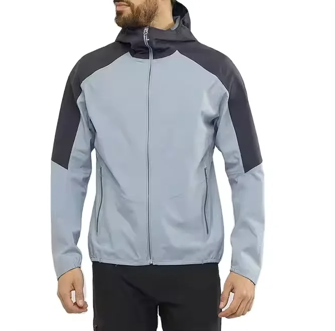 Outdoor Man Waterproof Jacket Fully Seam Taped Waterproof Jacket High Quality Sporty Coats Anorak