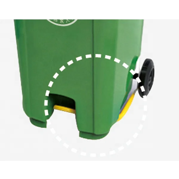 Factory Sale 120L Hospital Dustbin with Lid