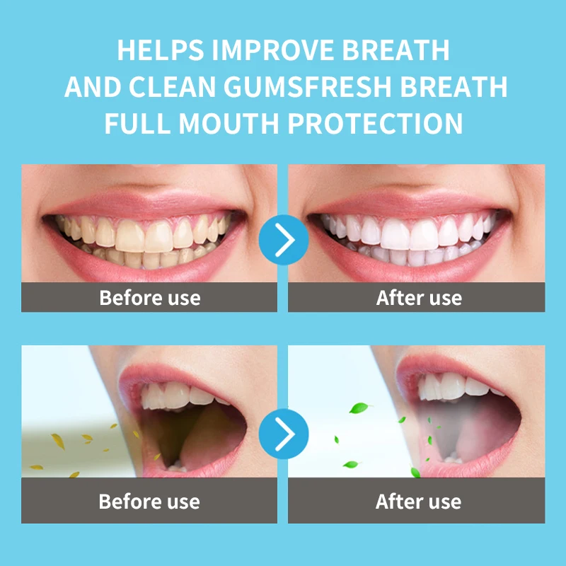 Private Label 250ml Natural Organic Teeth Whitening Oral Care Cleans Your Teeth Mouthwash