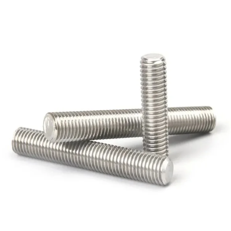 Fully Threaded Rod with Hex Nuts for Beaded Garden Stake Rods