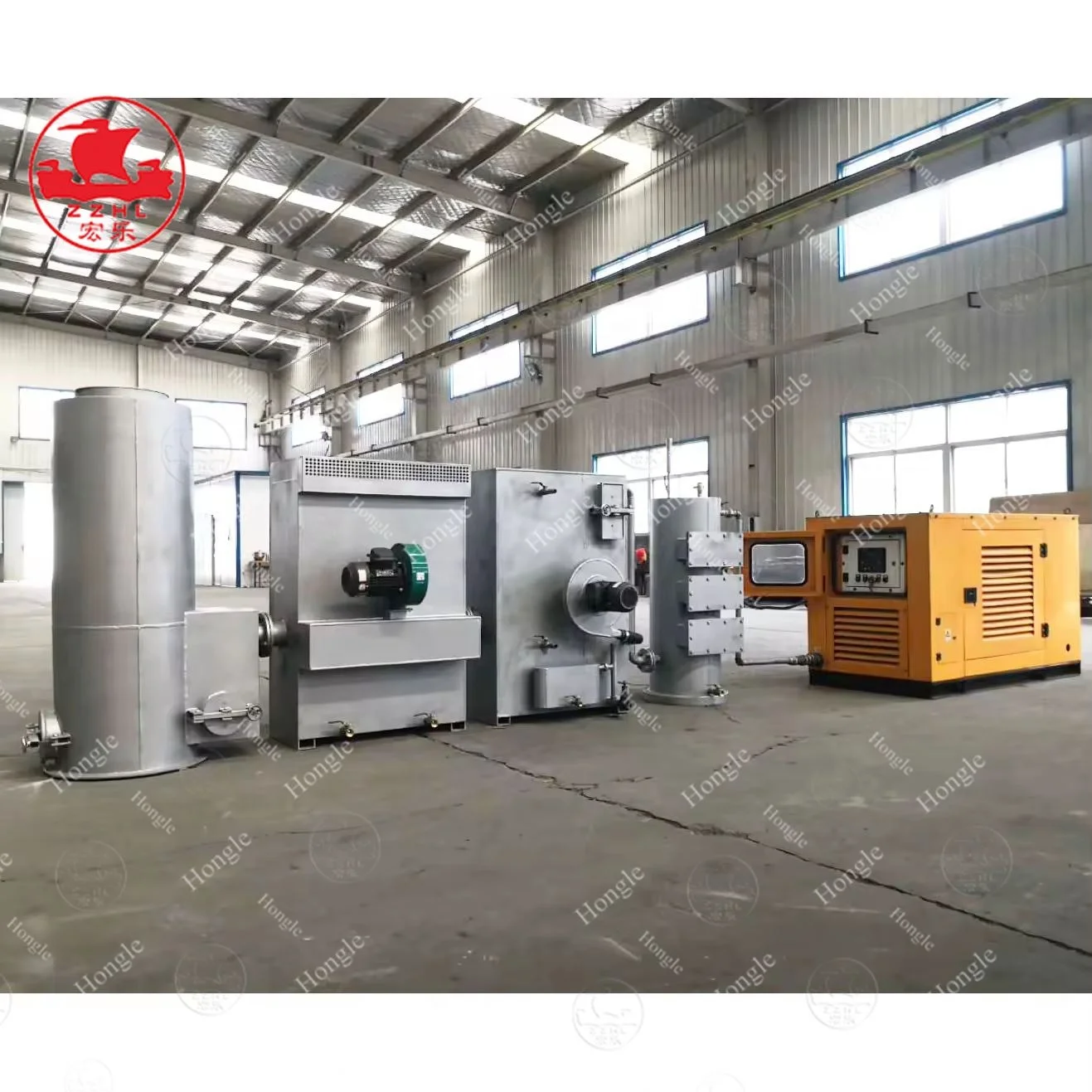 Wood gasifier power generator With Generator Kit For Cars Gasifier Generator