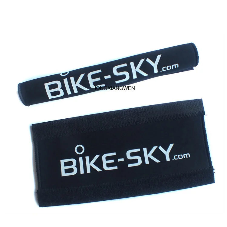 Promotional customized neoprene bicycle frame chain cover bicycle protector