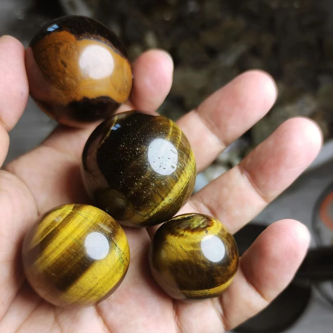 Cheap hot sale top quality Tiger eye sphere