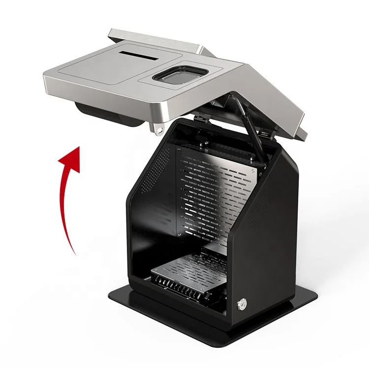 15.6inch desktop all in one kiosk pos touch screen self kiosk POS terminal for commercial stores