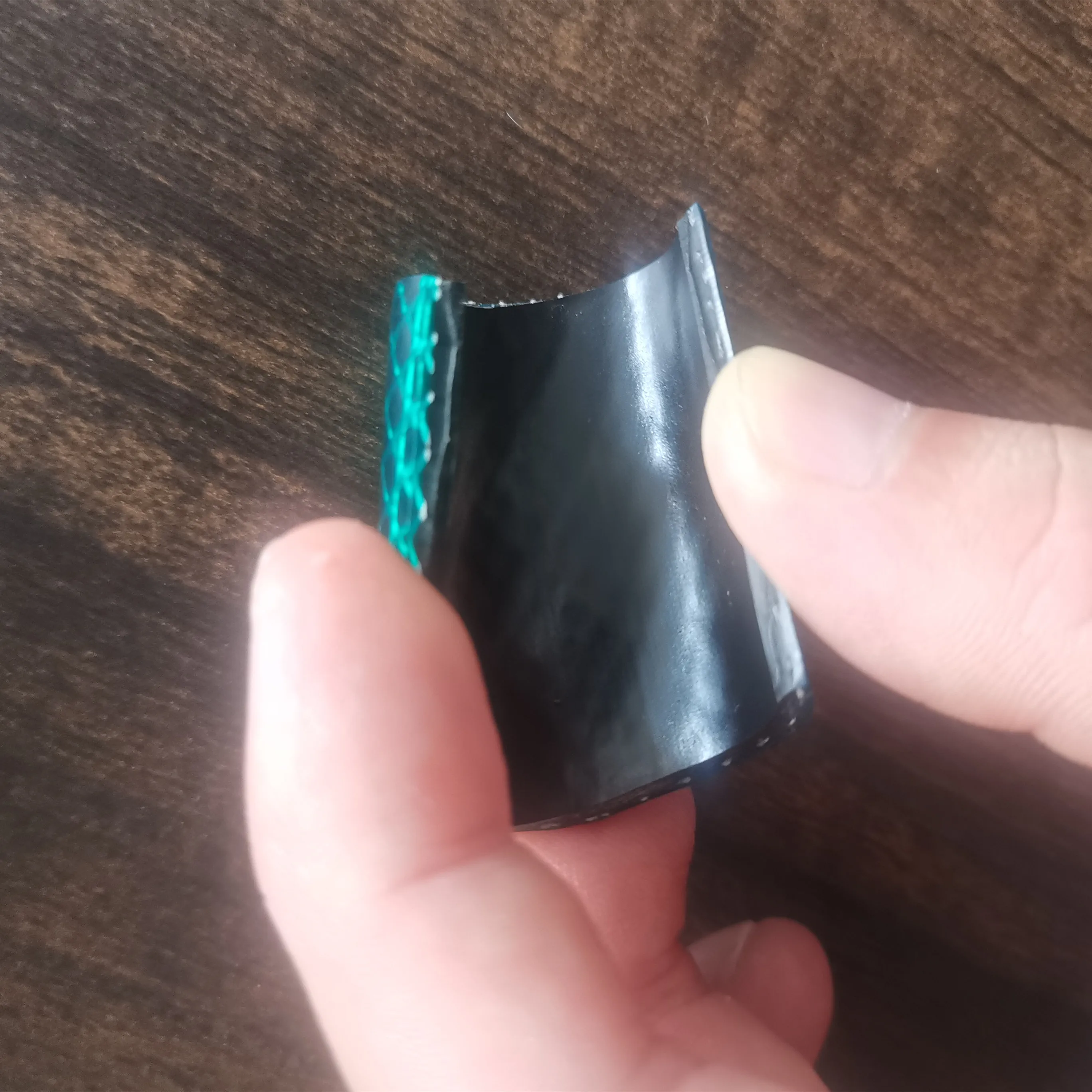 16mm green color garden hose car washing and garden irrigation Flexible Pvc And Rubber Garden Water Hose