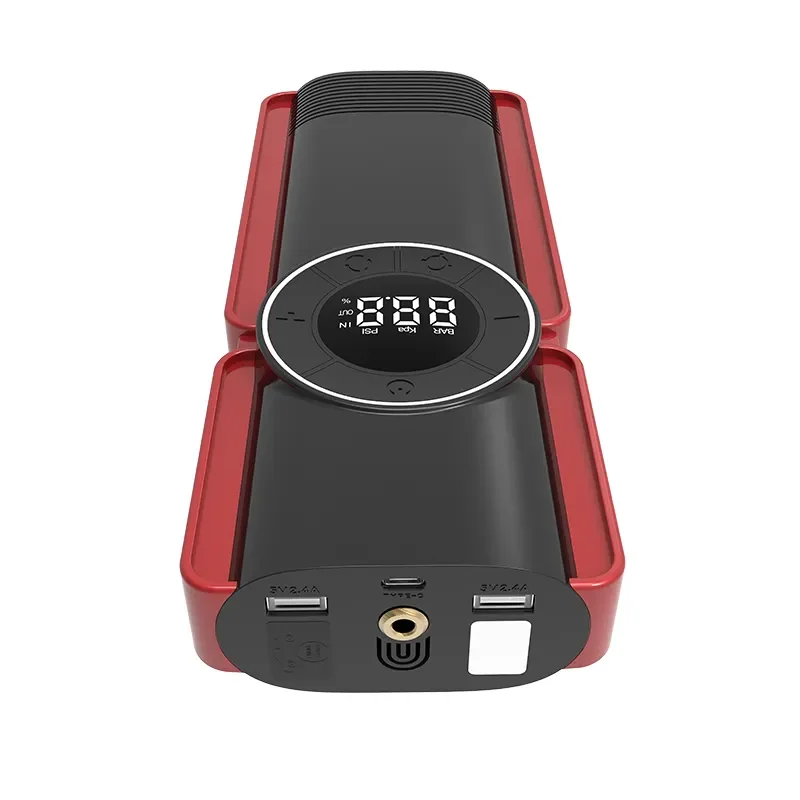 Multi-Functional Car Jump Starter Built-In Air Compression Pump 8.5L Gasoline Car Boost Battery Jump Start Easy To Carry