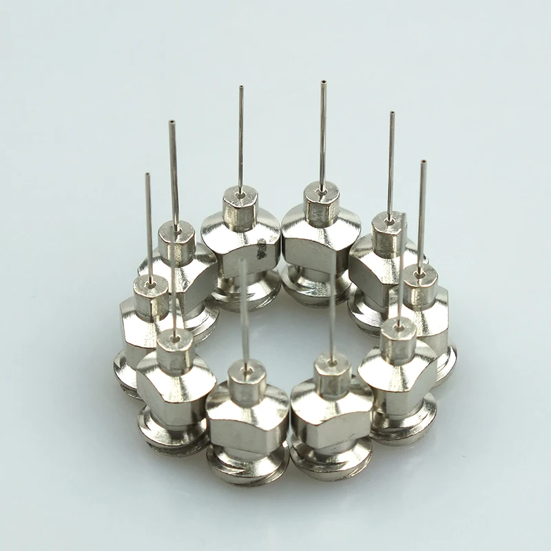 Manufacturers selling metal double thread dispensing machine needle