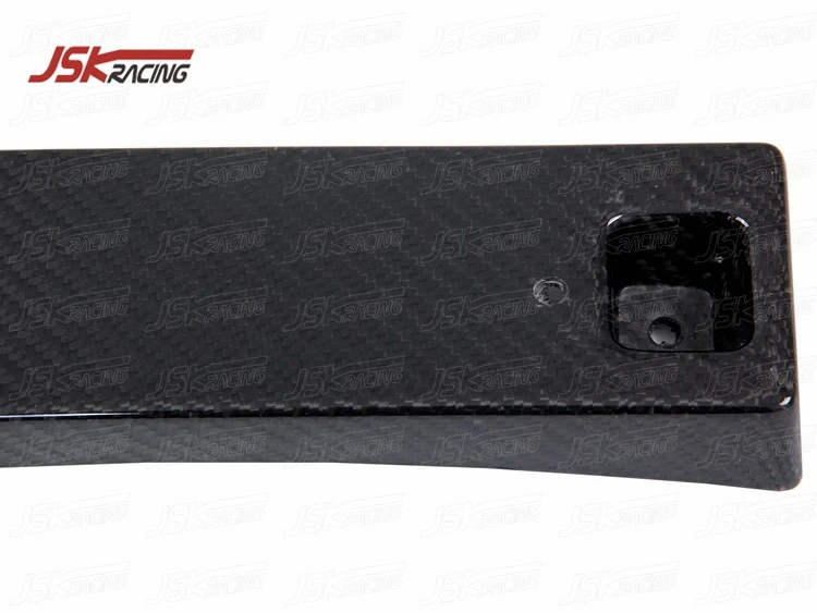 VRS STYLE CARBON FIBER LICENSE HOLDER FOR 2008-2015 MITSUBISHI LANCER EVO X