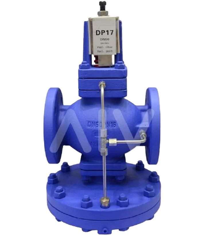 WCB Pilot Operated Pressure Reducing Valve Safety Valve Manual AIV DIN, ANSI, GB 16bar,25bar,diameter15-200mm - OEM Service Blue