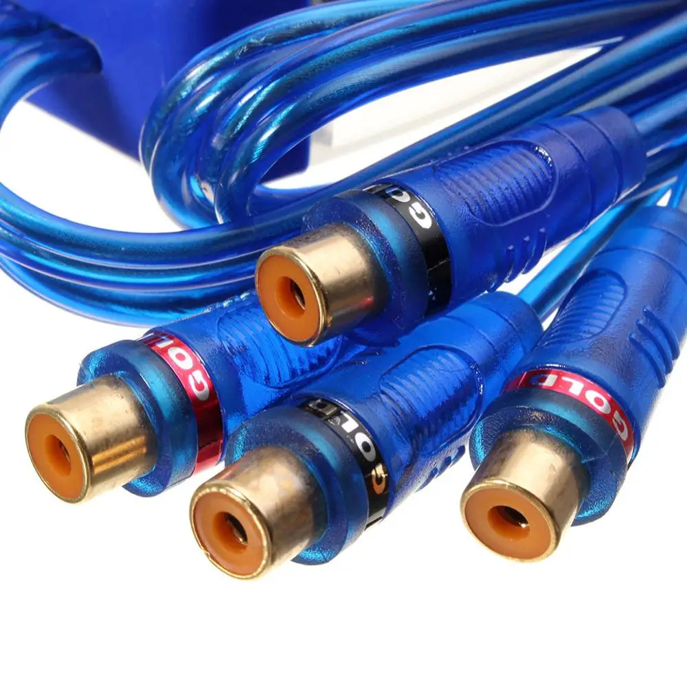  Новый универсальный шумоподавитель 4 канала RCA контура заземления Изолятор шума фильтры для автомобильной