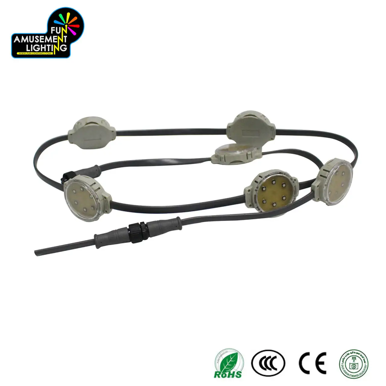 Освещение фасада здания RGB пиксель светодиодный свет водонепроницаемый красочный декоративный