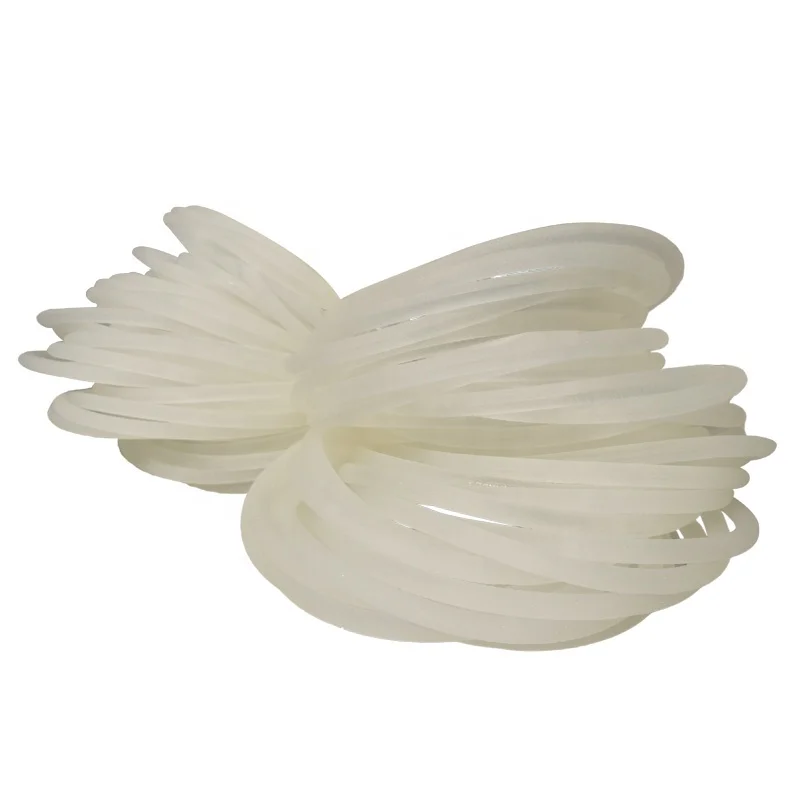 Transparent PU round belt Polyurethane drive belt