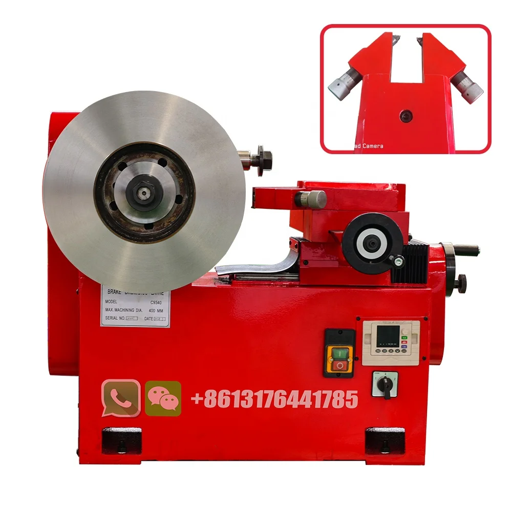 Factory direct car brake disc skimming lathe disk brake lathe machine C9340