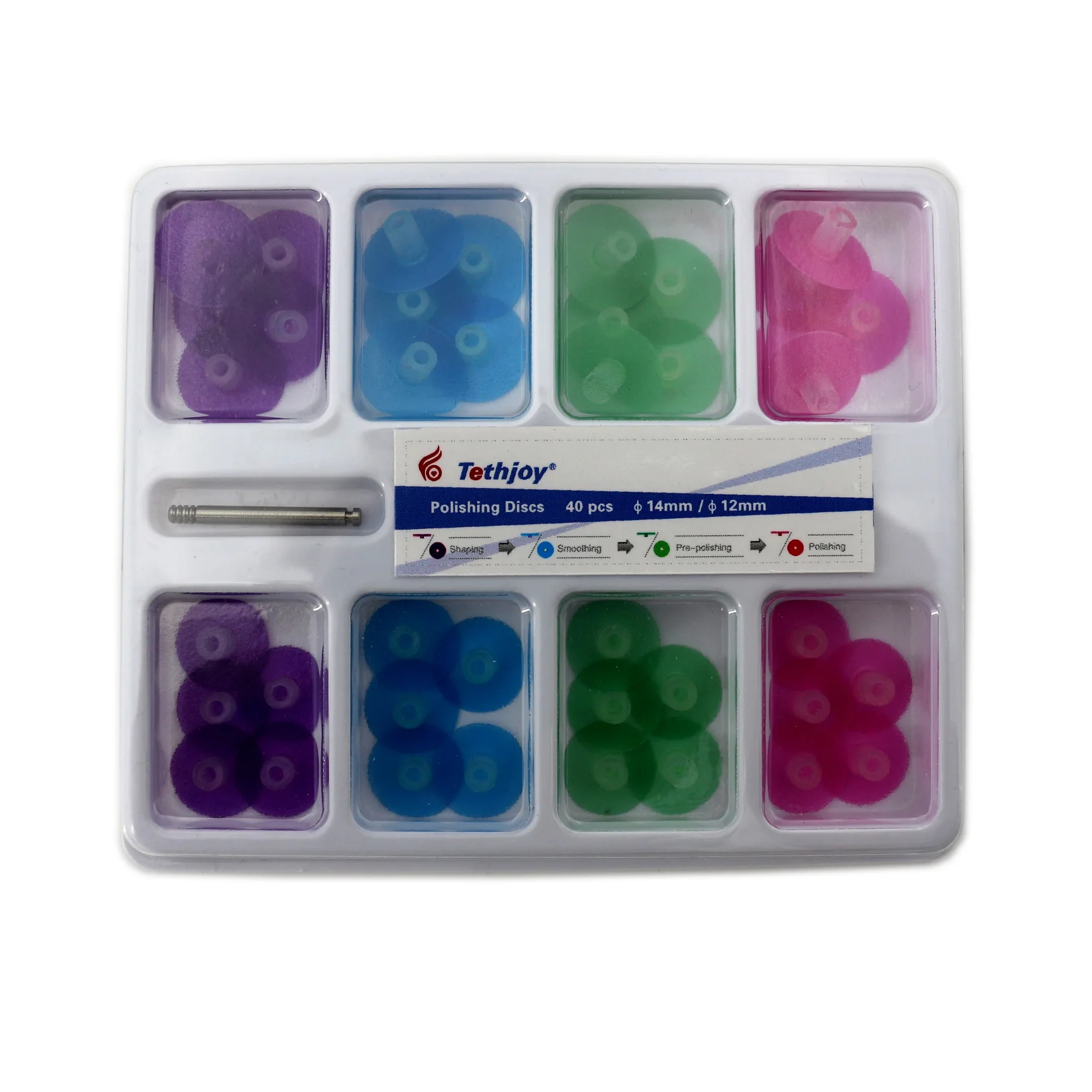 Алмазная полировка стоматологических материалов, режущие диски, набор полировочных дисков