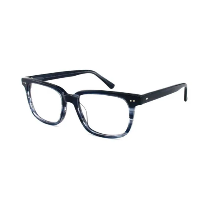 New Fashion Vintage Man Square Acetate Optical Frames Spectacle Frames Anti Radiation Eyeglass