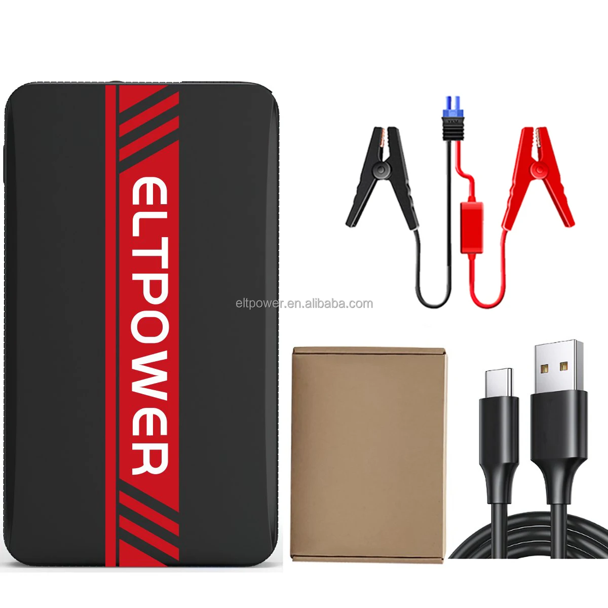 7 Days Delivery RTS Fast 12v 12800mAh High Power Car Jump Starter Portable Lithium Battery Car Jump Starter