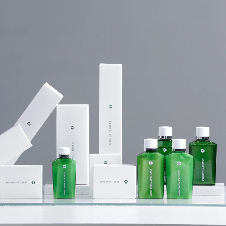 5 Stars Hotel Quality Eco Friendly Customized Hotel Supplies Amenities Set