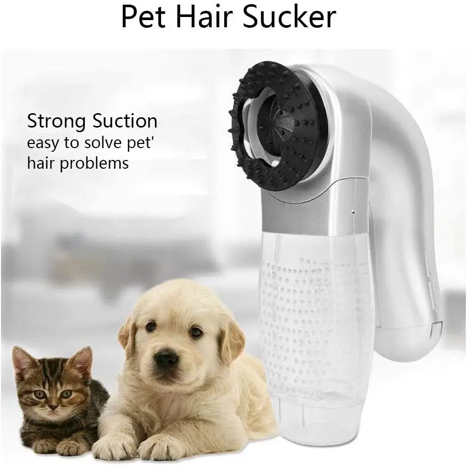 vacuum cleaners pet hair vacuum cleaner Dog Hair Remover Shedding Tool Puppy Electric Hair Shedding Grooming Brush Pet Cat Comb