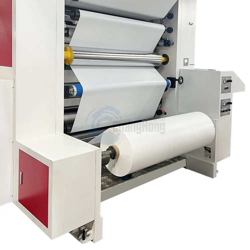 High Speed Plastic Bag Paper Pouch CI Flexographic Printing Machine