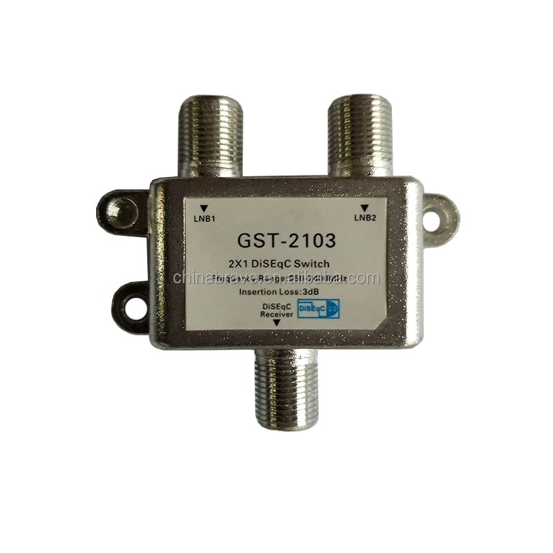 DiSEqC Switch Factory 2 in 1 out antenna FTA TV LNB Satellite  Multiswitch