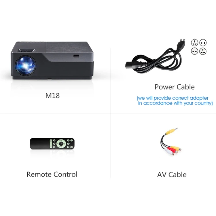 AUN M18UP M18 5 8 дюймов видео 5500 люмен 1920x 1080P Full HD ЖК-экран Suppport 4K светодио дный Android 6 0 1 Гб + смарт-проектор