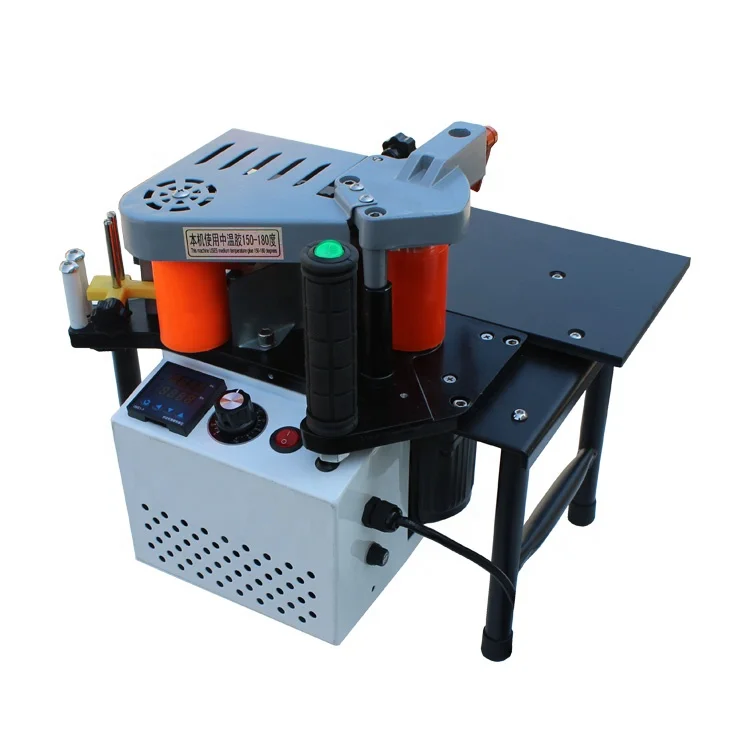 Qingdao portable edge bander machine woodworking manual curve edge banding machine furniture factory