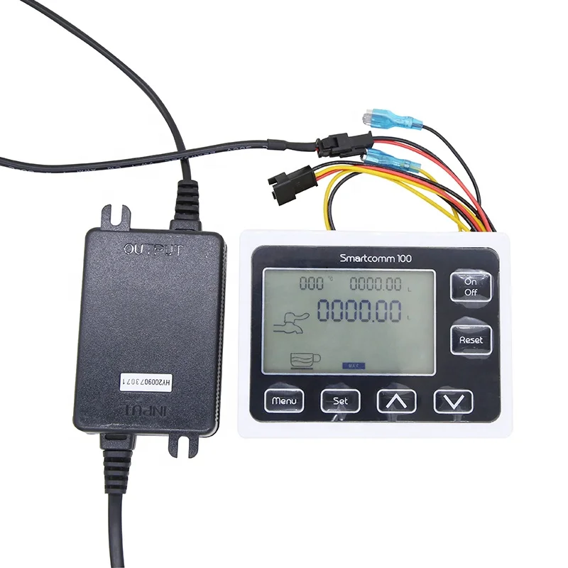 Digital Flow Meter and YF-S402B Electronic Flowmeter and Alarmer Flow Rate Display Frequency Counter Water Meter