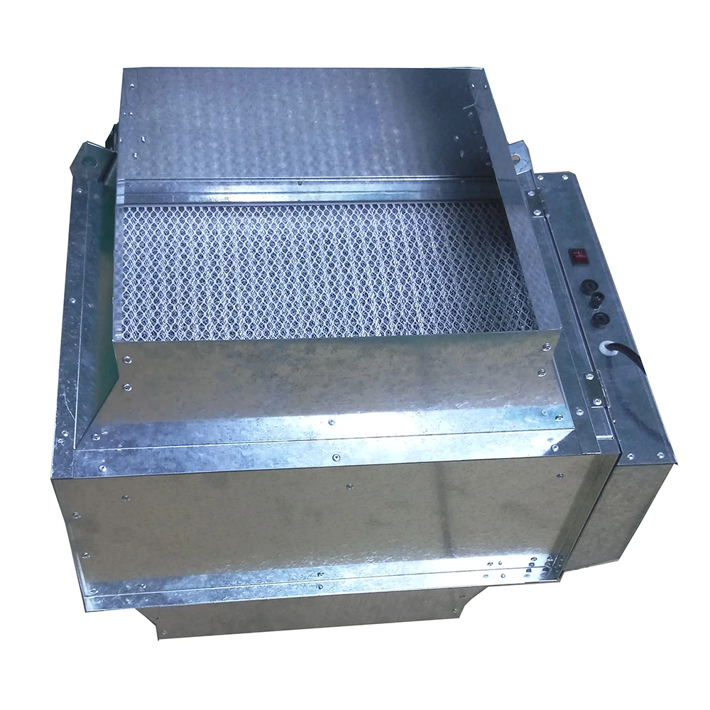 High efficiency air duct type plasma dust smoke removal air purifier