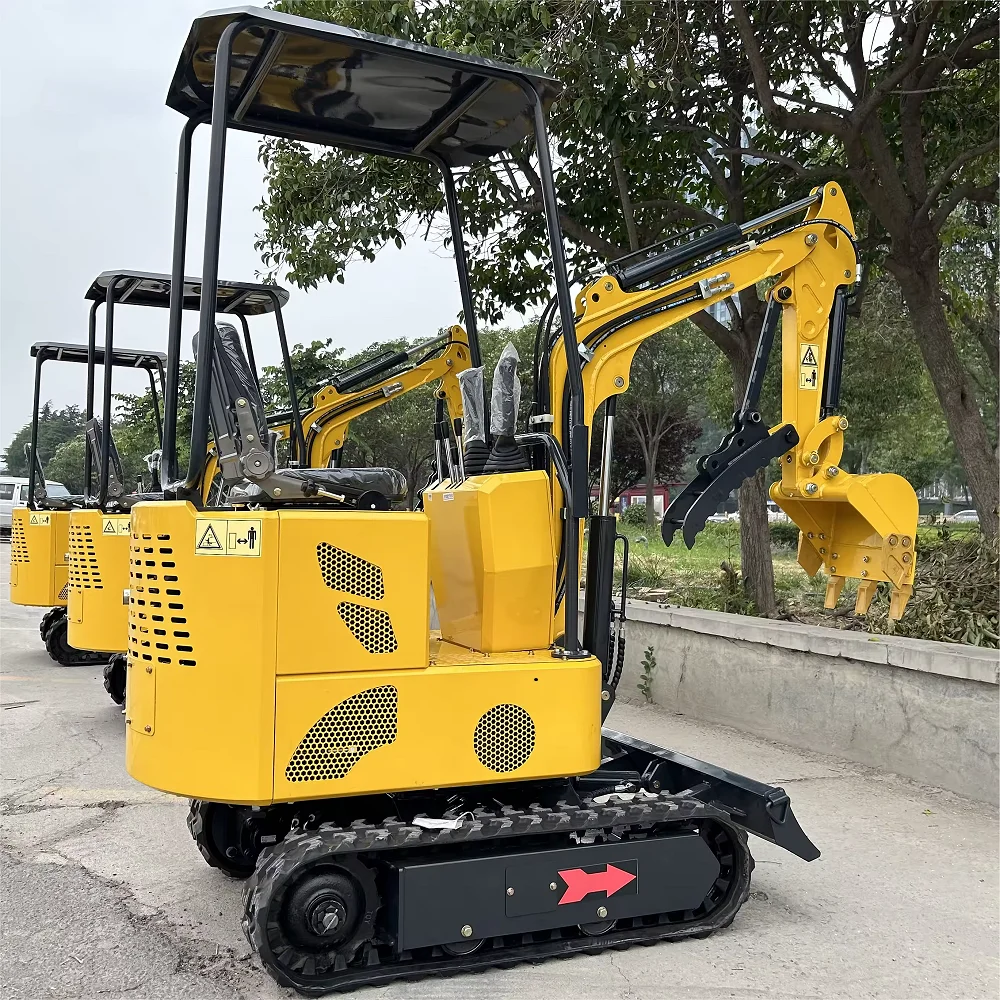 Free shipping Small Digger Mini Excavator Crawler Briggs&Stratton/YANMAR/KUBOTA Engine Excavator for sale