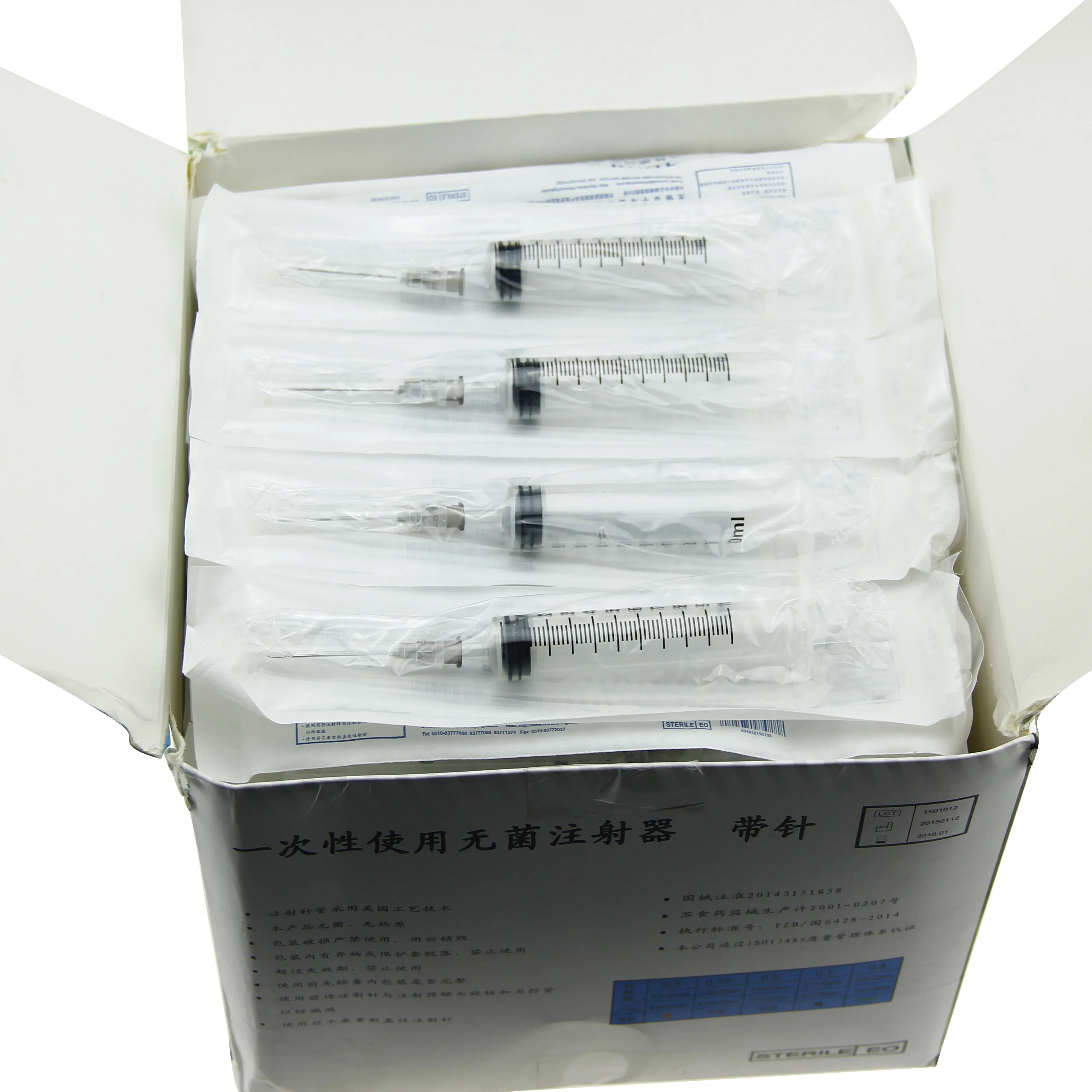 SN004 ZOGEAR 1.2cc, 3cc, 5cc, 6cc, 12cc Luer lock disposable dental syringe,composite material tube
