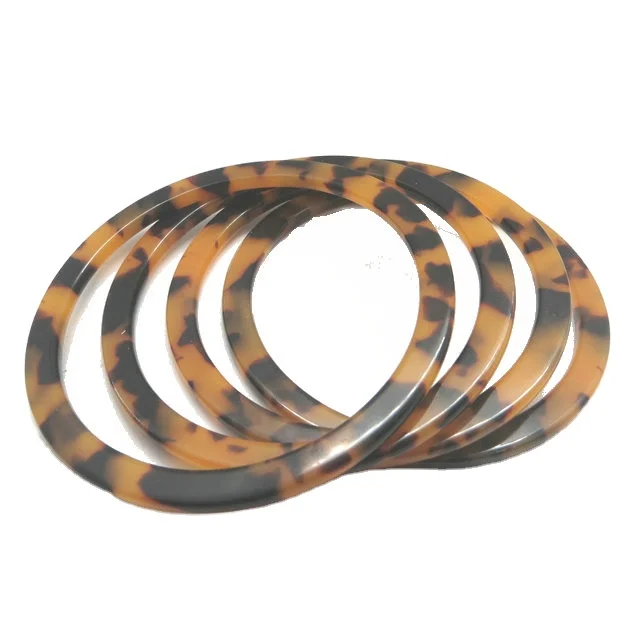 5049 Best selling tortoiseshell acetate bracelet island jewelry wholesale high quality beach jewelry accessories for women girl