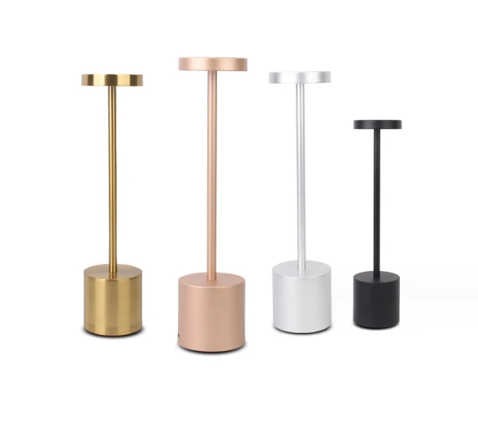 Table Cordless Light   Wireless Battery Power Lamp USB Port  Led Desk Lights Modern Design