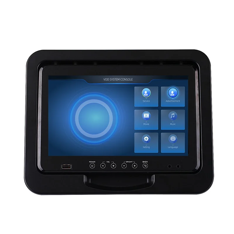Беспроводной автобусный сервер сиденье для тренера монитор спинки Android Wi-Fi емкостный сенсорный экран