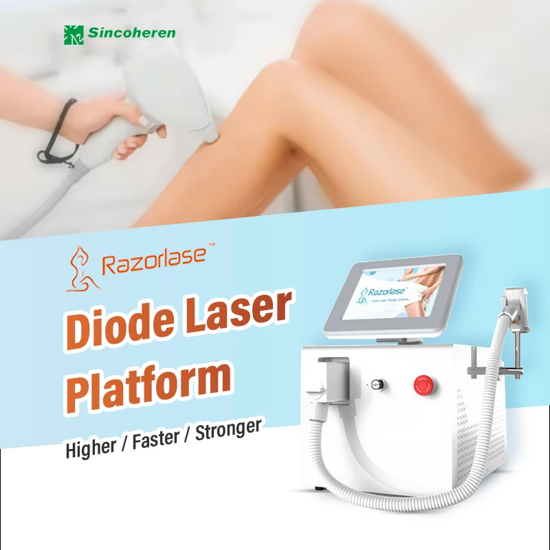 Professional 1200w 2000w Diode Laser 808nm 755 808 1064 Ice Diode Laser Hair Removal Machine Price