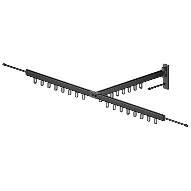 Складная настенная Выдвижная телескопическая сушилка для одежды из нержавеющей стали для балкона