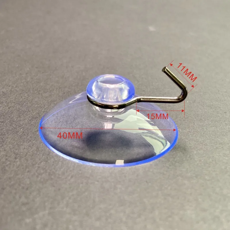 Лидер продаж, прозрачная присоска из ПВХ-пластика с крючком и грибовидной головкой для поверхности стеклянного мрамора, гладкого металла