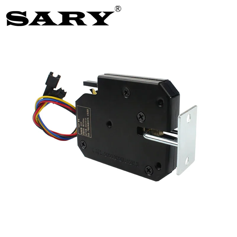 XG5873 Small titanium wire lock express cabinet door vending cabinet lock 5v12v titanium wire lock mobile phone storage cabinet