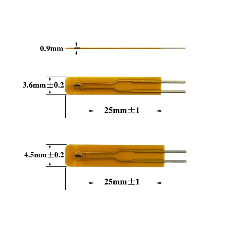 Тонкая пленка ntc термистор 3435 3950 4200 датчик температуры 200k can с проводным разъемом