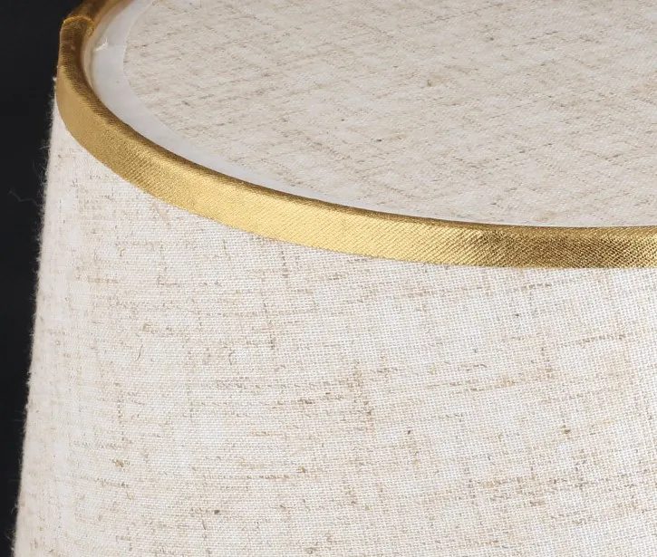 2023 Contemporary black lampshade engineering lamp gold table touch night lights for home decor and hotel gold