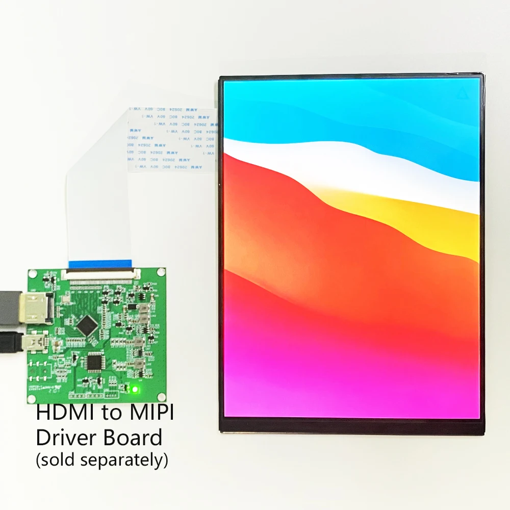 Sharp 7.9/8 Inch 2K 1536*2048 Resolution 4:3 TFT-LCD Display Module 460cd/m2 IPS Panel LCD Screen Ultra-thin