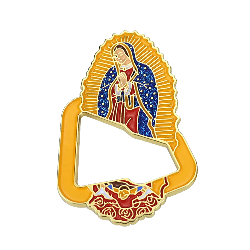 Stock wholesale Hot sale border Jesus Judas hat pins frame pins rhinestone Hat club pins