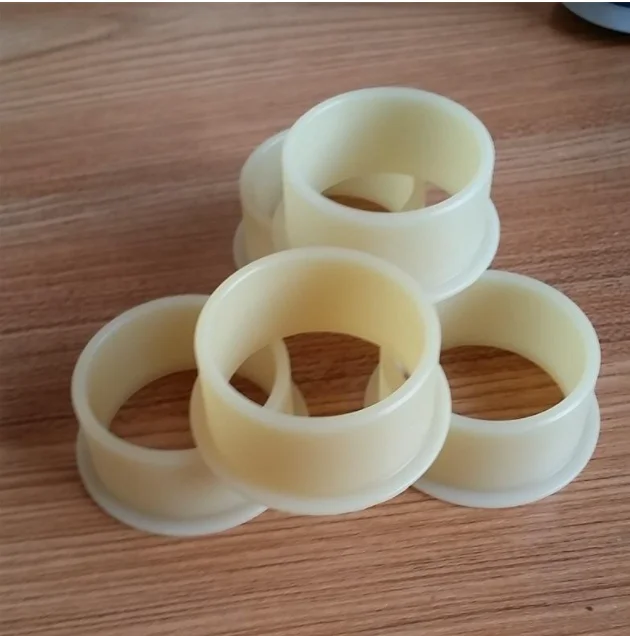 Customized POM Nylon PA PTFE Polyurethane Bushing/Washer rubber tube bushing  Wear resistant fastener gasket
