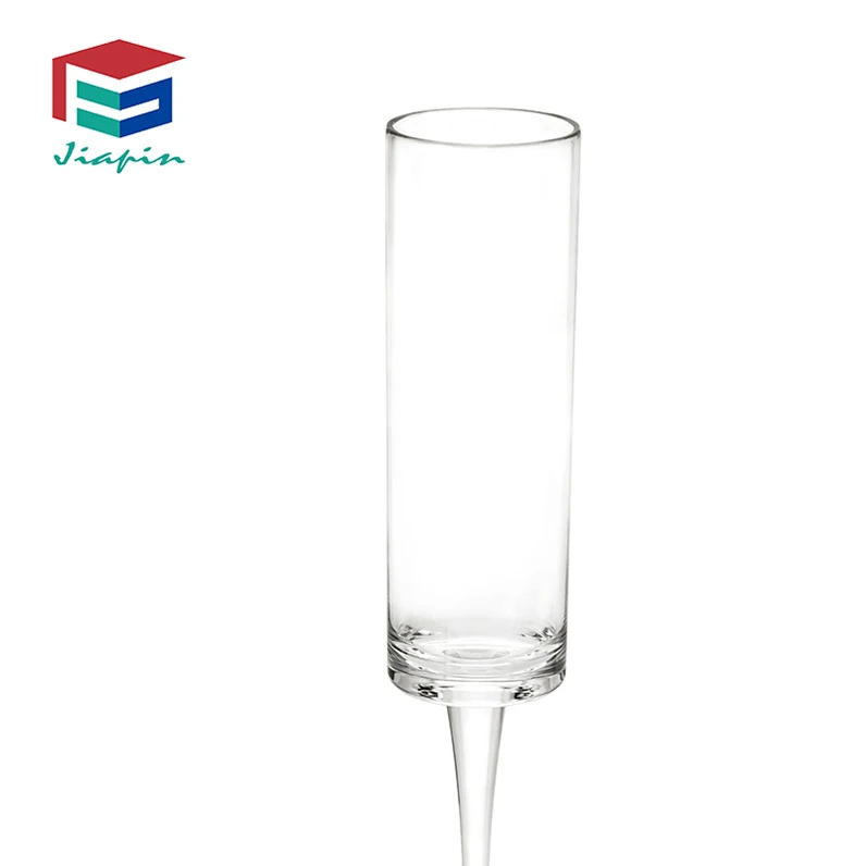 6oz Polycarbonate Champagne Glasses Tall Stem PC Tulip Glass 170ml Plastic Champagne Glass