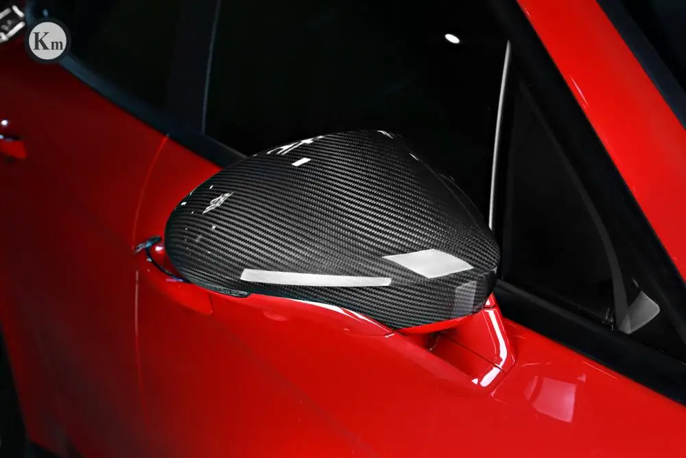 KM для panamera 971 чехол для зеркала из углеродного волокна чехол для зеркала заднего вида паста Стильный чехол для зеркала 2017 2018 2019