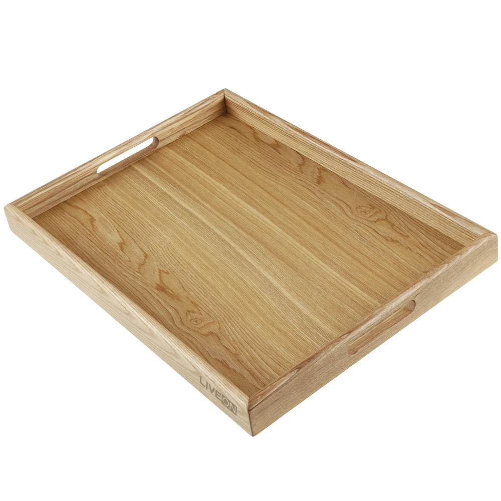 Large Size Wholesale Serving Trays Wood Trays