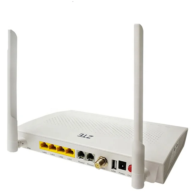 New Genuine ZXHN F668 V5.2 Gpon  Onu  4GE+2POTS+1CATV+WIFI+USB Modem Router Gpon ONT  For ZTE
