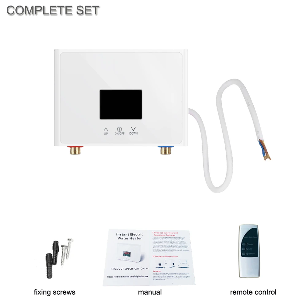 Instant Geyser Chuveiros Eletricos 4.5 KW Electric Water Heater Manufacturer