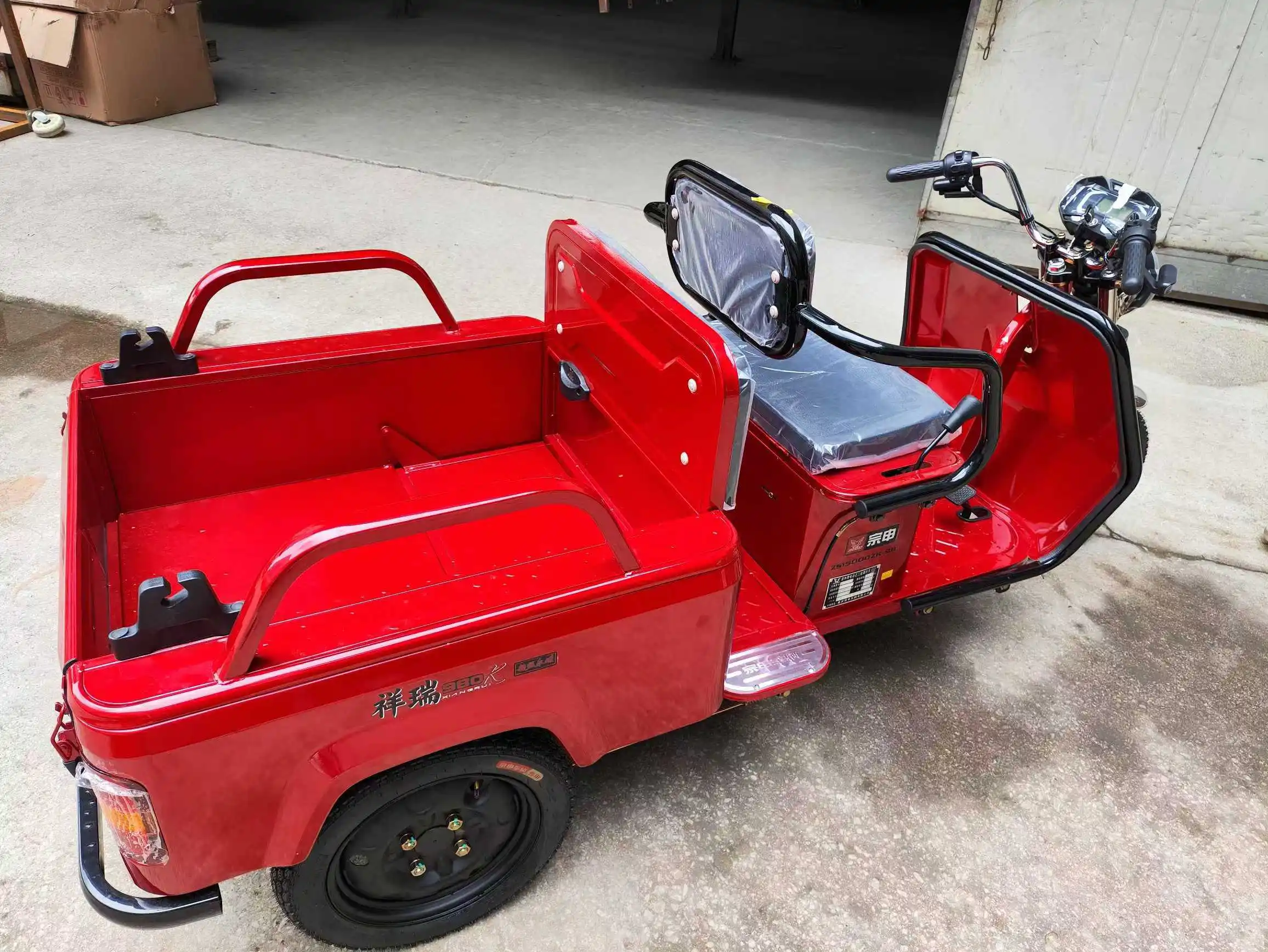 Double Duty for Passenger and Cargo 3 Wheel Golf Citycoco Bag Adult Electric Tricycle Tricycles 1500W Cargo Mobility Scooter
