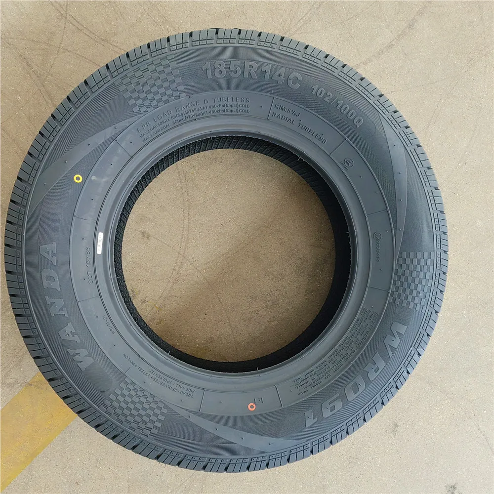 Australian radial 8pr light truck tyre 185R14C  trailer tire with ford wheel rim 5-114.3