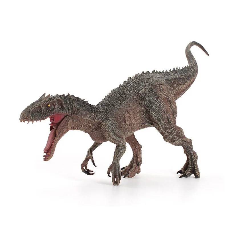 Simulation Jurassic Dinosaur Animal Model Solid Tyrannus Raptor Static Hand Decoration Toy